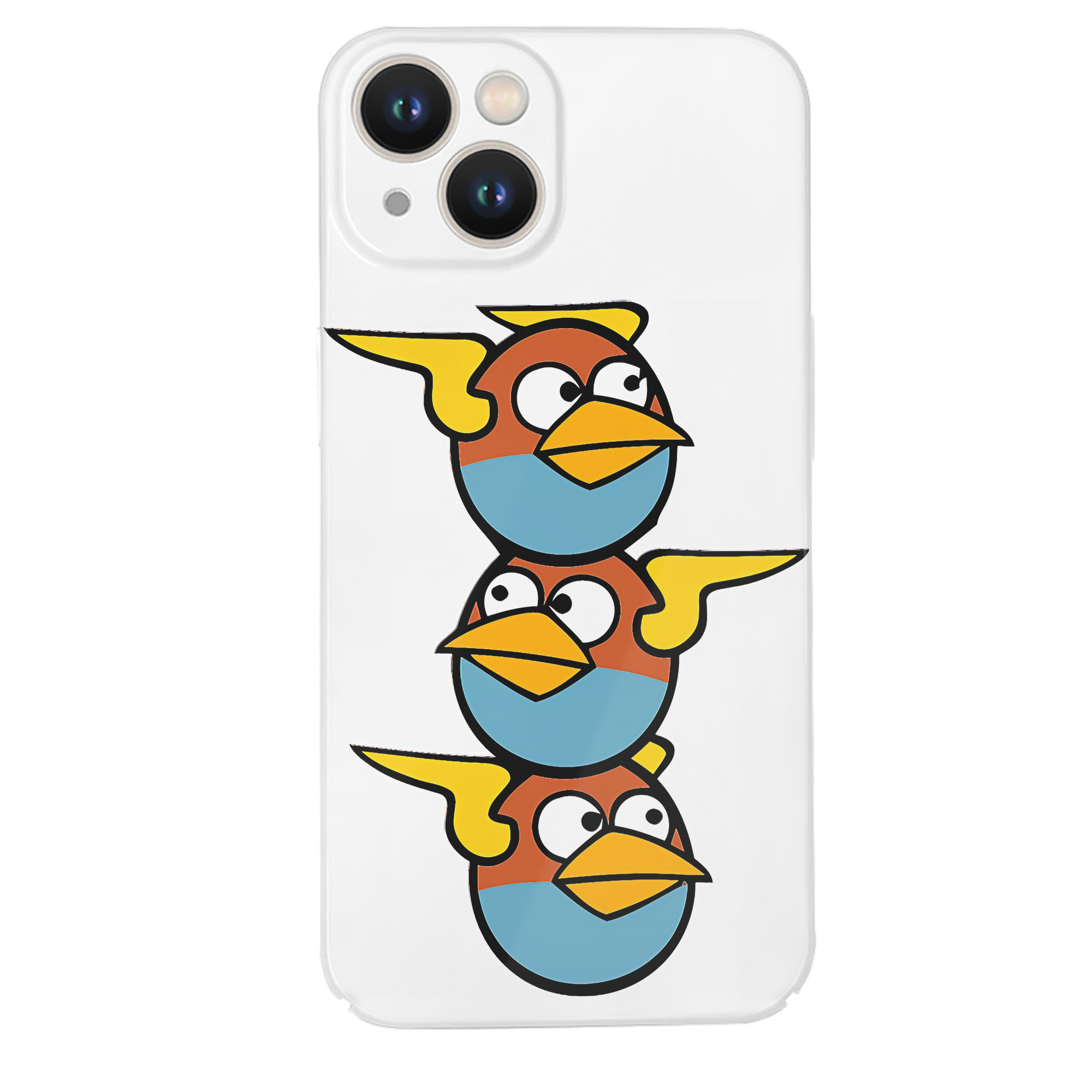 （画像用） Angry Birds アングリーバード 【iPhone 14シリーズ対応】ハードケース
